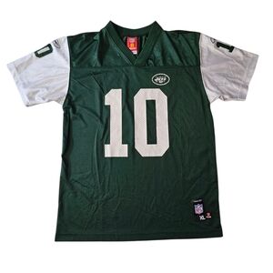 Chad Pennington New York Jets Reebok NFL Football Green Jersey Youth XL 18-20 EV